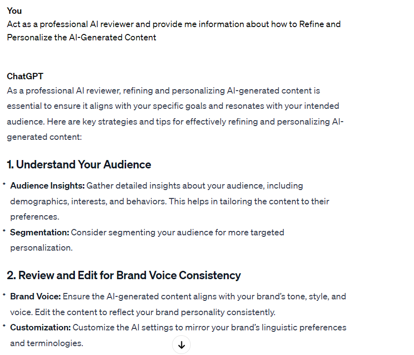 Refine-and-Personalize-the-AI-Generated-Content