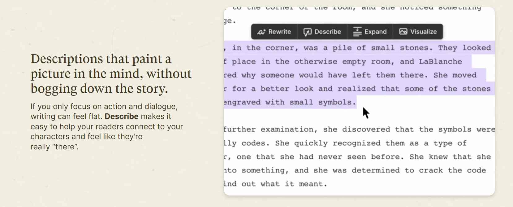 Reformulação de Diálogos do Sudowrite