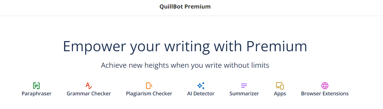 QuillBot-Premium-priced-for-advanced-features-including-full-sentence-thesaurus-higher-character-limit-precise-grammar-checks.