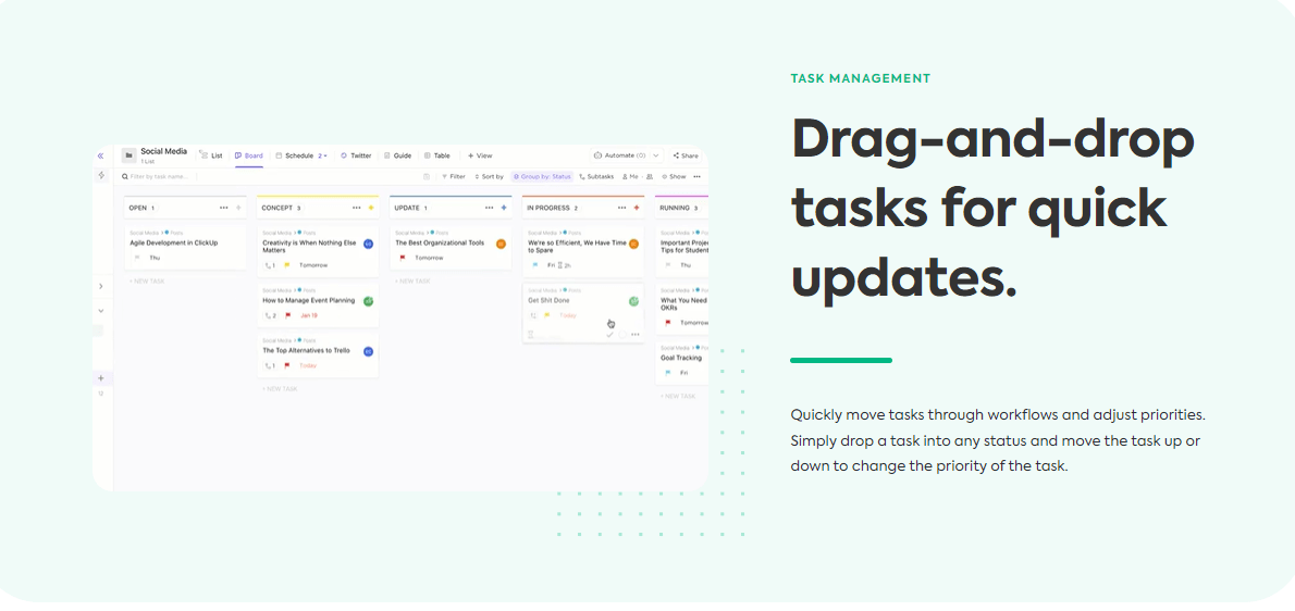ClickUp-vs-Asana-clickup-quickly-move-task-and-enahnce-the-workflow-and-adjust-priorities
