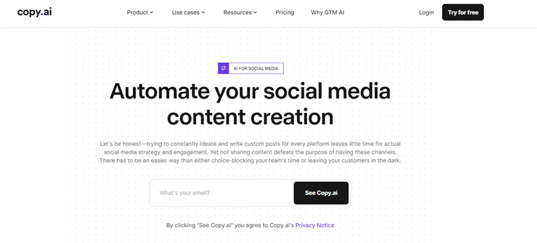 Copy-ai-interface-showcasing-social-media-content-creation-tools