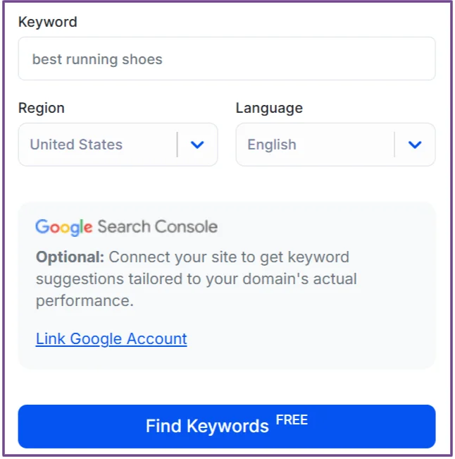 enter-seed-keyword-on-kiva-for-your-shoes-business