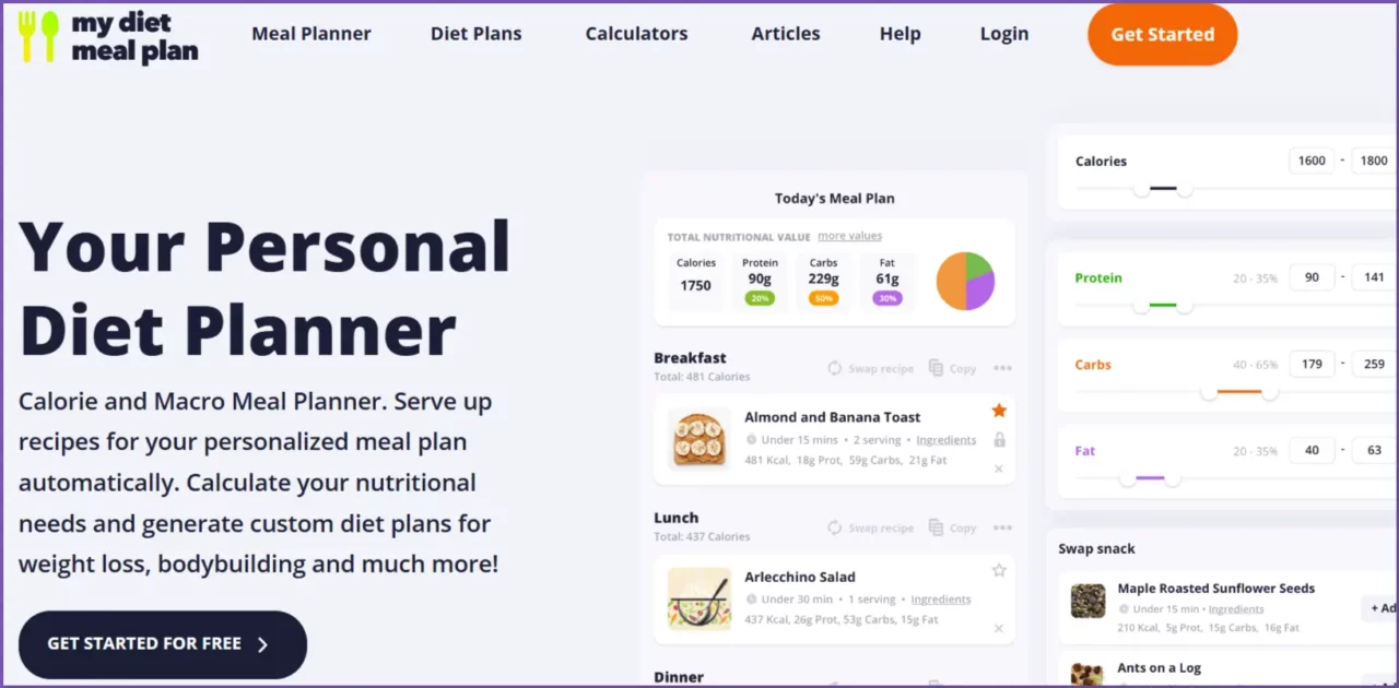 Planificateur-de-repas-pour-régimes-personnalisés