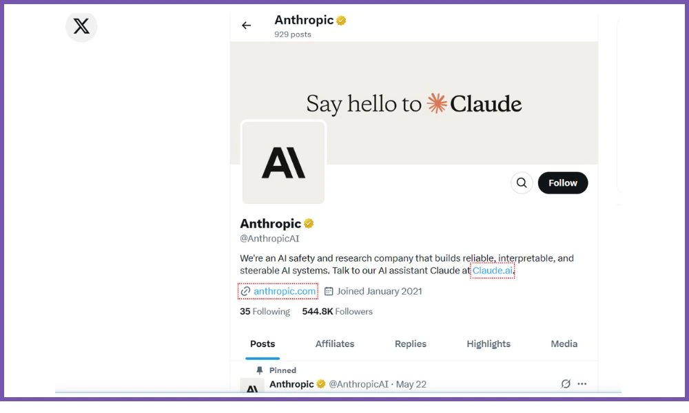 claude-twitter-page