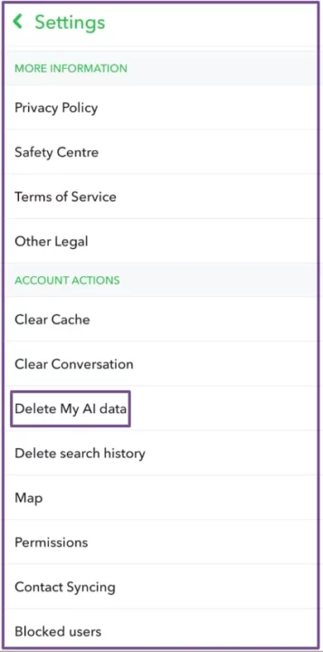 choose-delete-my-ai-data-on-snapchat