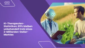 KI-Therapeuten-Statistiken 2025: 85% bleiben unbehandelt trotz eines 2-Milliarden-Dollar-Marktes