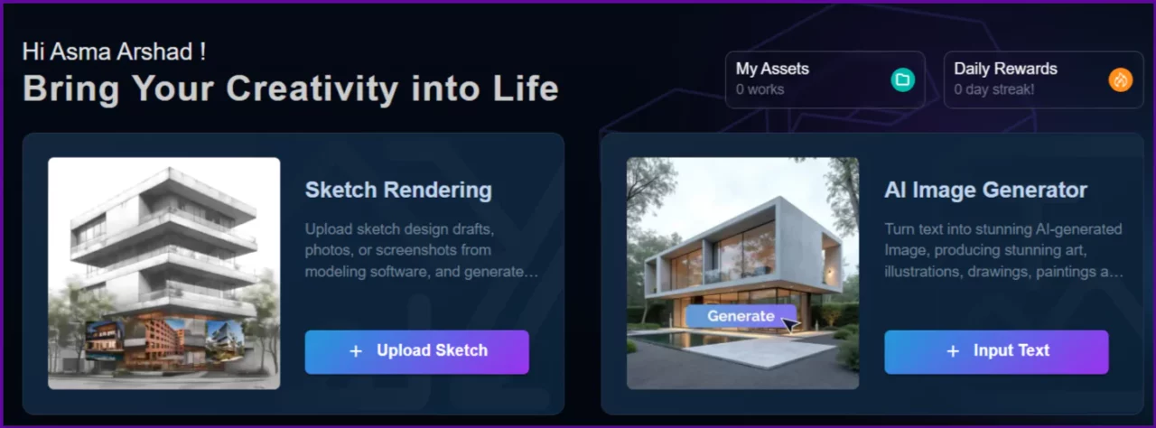 choose-a-fetaure-to-generate-image