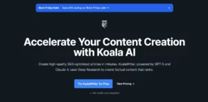 koala ai black friday deal