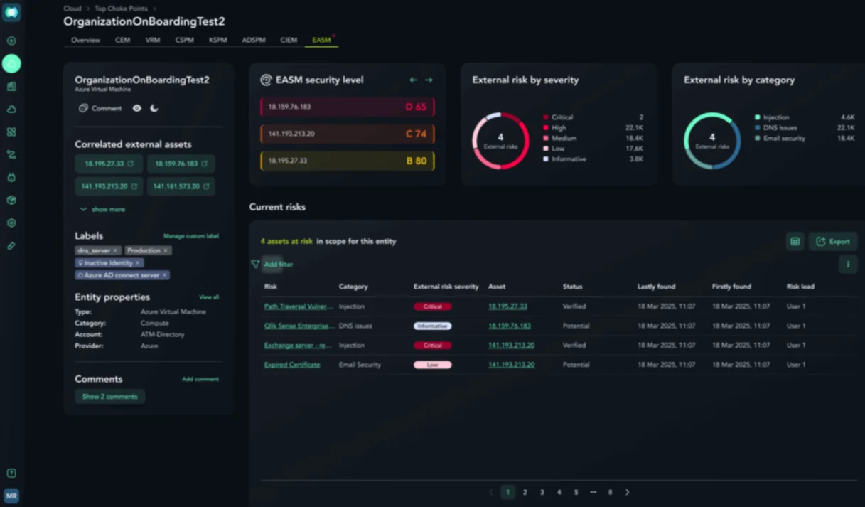 XM Cyber Exposure Management Platform