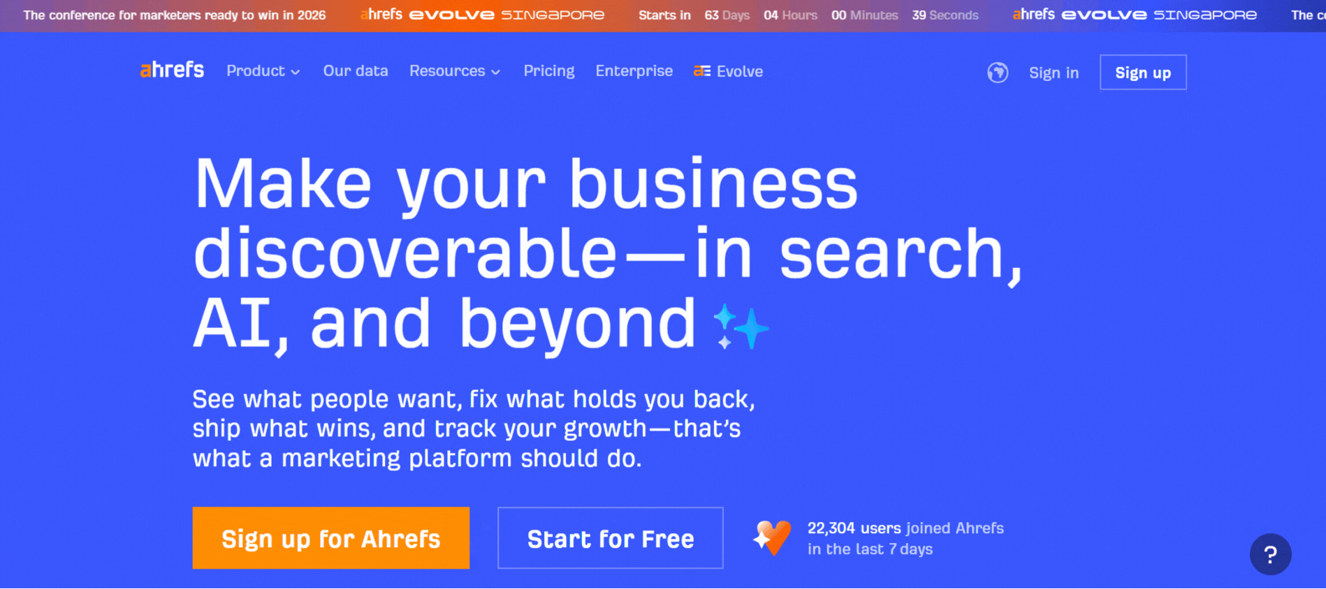 Ahrefs (Brand & AI Search Monitor)