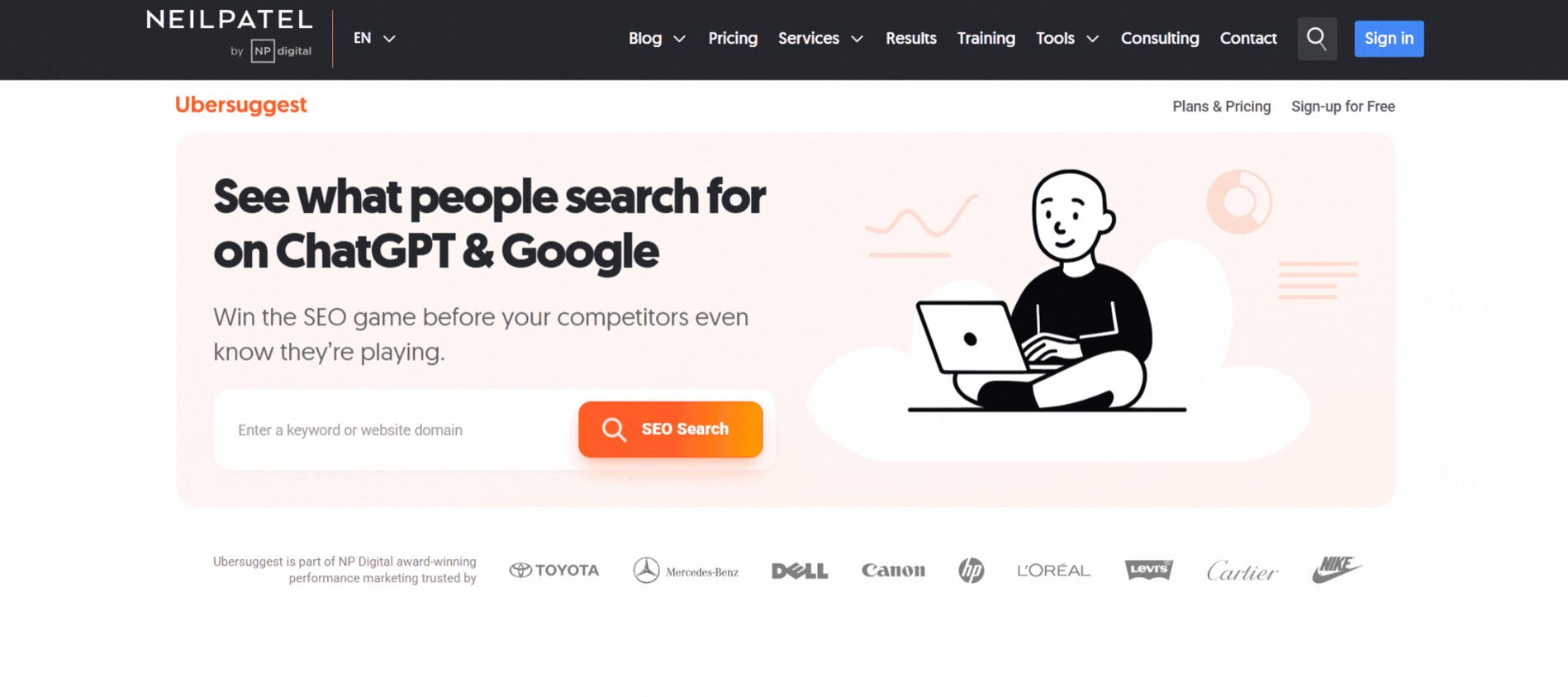 Ubersuggest