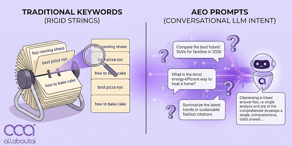 Why AEO Keywords Differ from Traditional SEO Strings